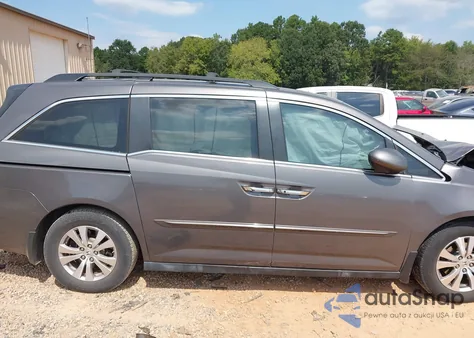 2014 Honda Odyssey Ex-L from USA, damaged, VIN 5FNRL5H69EB107741